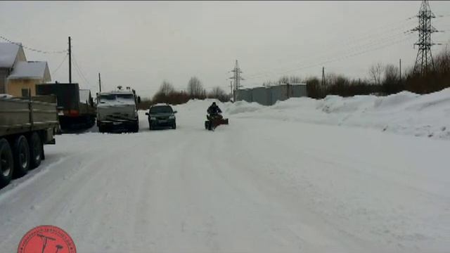 снего отвал на квадроцикл Ирбис 150 люкс смотреть онлайн