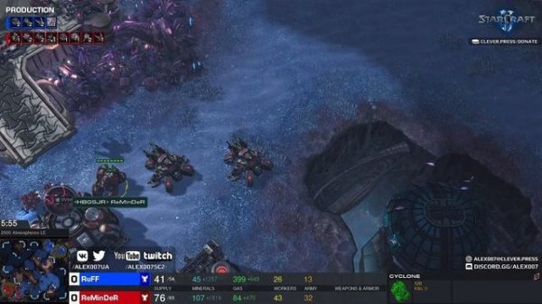 БЕСПРЕДЕЛЬ КАК RUFF: Рафф устроил тотальный беспредел с новыми удивительными билдами в StarCraft II