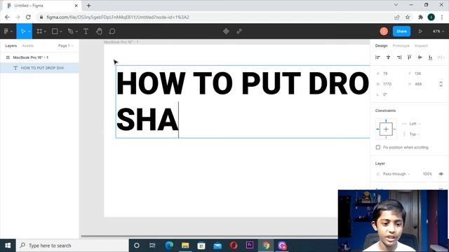 HOW TO PUT THE DROP SHADOW IN FIGMA FOR BEGINNERS TUTORIAL 2022 | RBKIDSGRAPHIC смотреть онлайн