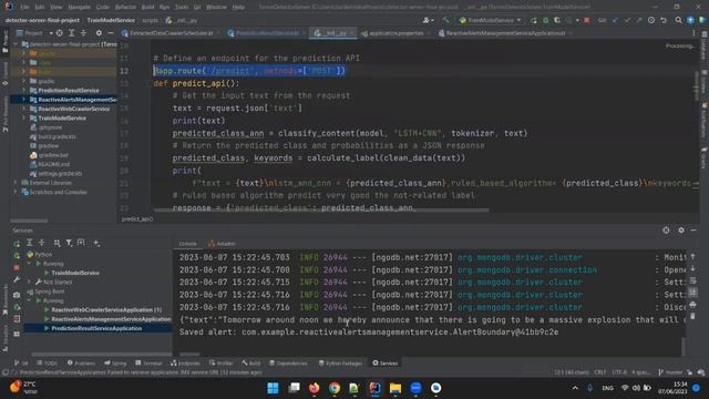 WebInt. system, Crawlers, NLP Model, Kotlin, Python смотреть онлайн