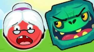 Новый КРАСНЫЙ ШАР, Шарик спасает бабушку, мультик игра Детский летсплей #54