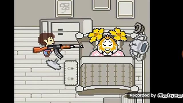 Undertale - реакция на видео" Что будет если остаться на полу с Напстаблуком смотреть онлайн