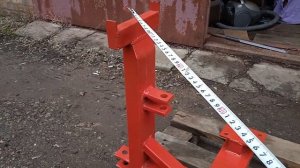 подрамник отвала мотоблок мтз