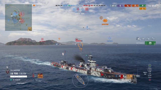 Yubari - Agile Build (World of Warships: Legends Xbox Series X 4K) смотреть онлайн