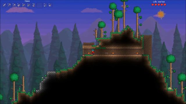 Let's Play Terraria - Part 1 - Curse You Jungle Slime! смотреть онлайн