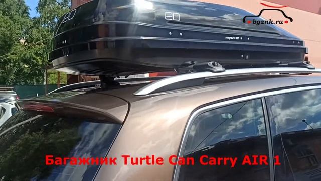 Volkswagen Touareg с автобоксом Евродеталь Магнум 420 на крыше смотреть онлайн