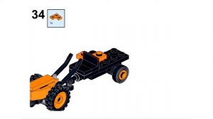 Инструкция Lego самоделки: МОТОБЛОК / ЛЕГО МОТОБЛОК / Lego walk-behind tractor. Lego 2022.
