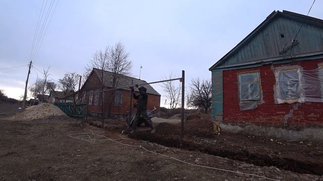 Забор из профнастила своими руками. смотреть онлайн