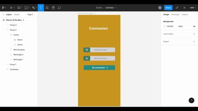 Créer un prototype d'une application mobile avec FIGMA смотреть онлайн
