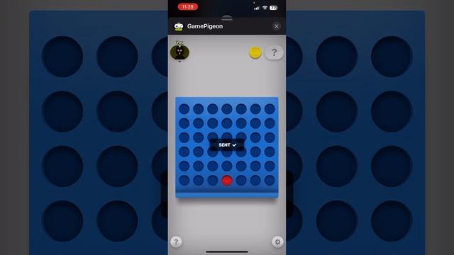 How to play Connect Four IMessage games | Four in a row | GamePigeon смотреть онлайн