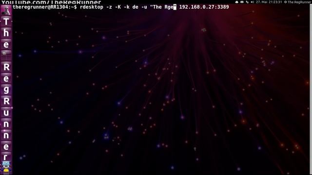 Linux ⟶ rdesktop ⟶ RDP ⟶ Windows смотреть онлайн