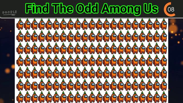 Among Us Find Odd One Out | Find the odd Among Us Out | Find The Difference Among Us | #41 смотреть онлайн