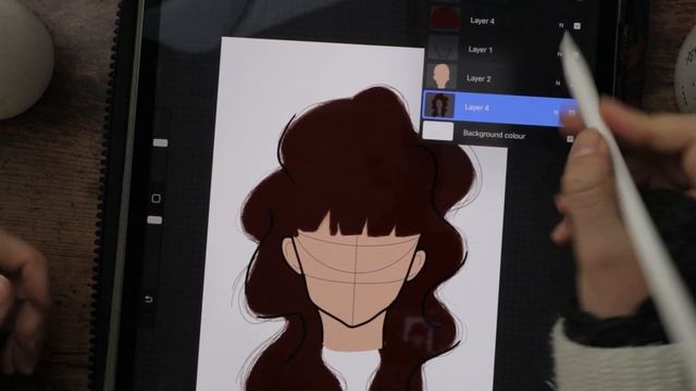 How to Draw Hair with Procreate ★ Illustrated Style ★ + Free Procreate Brush Download @Procreate смотреть онлайн