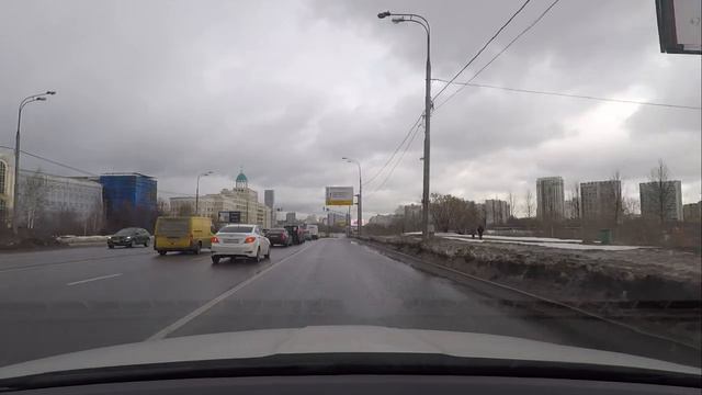 Поездка: Олимпийская Деревня, 21 - Мичуринский проспект, 9. 18.02.2022