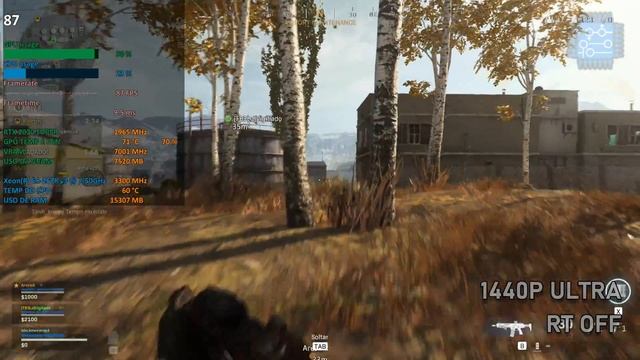RTX 2070 Super + Xeon E5-2678 V3 - Call of Duty: Warzone em 1080p, 1440p e 4K (ultra vs low) смотреть онлайн