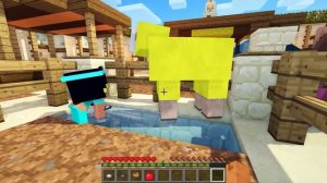 МУЛЬТИК АЛЛАДИН И ЖАСМИН В МАЙНКРАФТЕ! ДЕТСКИЕ МУЛЬТИКИ В MINECRAFT! ДЕТИ В МАЙНКРАФТ! МИР ДЕТЕЙ!