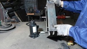 Как сделать пресс для замятия окончаний профильной трубы || Учимся на своих ошибках!