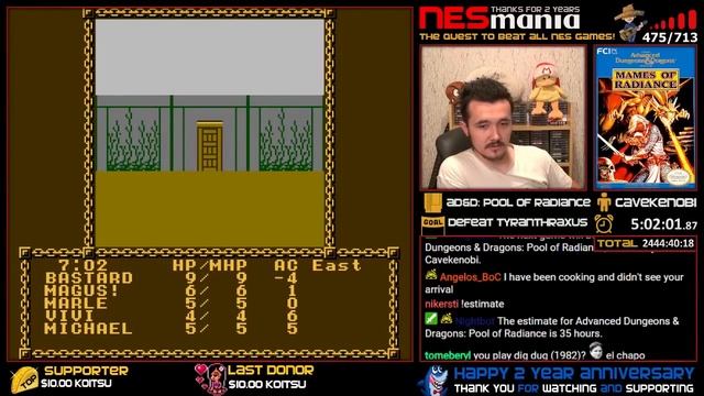476/714 AD&D: Pool of Radiance (Part 1/3) - NESMania смотреть онлайн