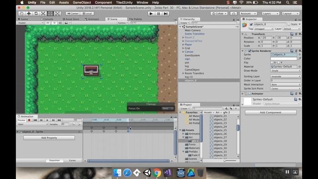 Part 32 - Treasure Chests 1: Make a game like Zelda with Unity and C# смотреть онлайн