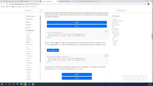 Introduction to Web & HTML | Bootstrap 5, Basic Components, Bootstrap Grid смотреть онлайн