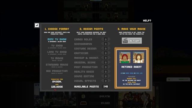 Empire TV Tycoon: worthy to be called a tycoon game смотреть онлайн