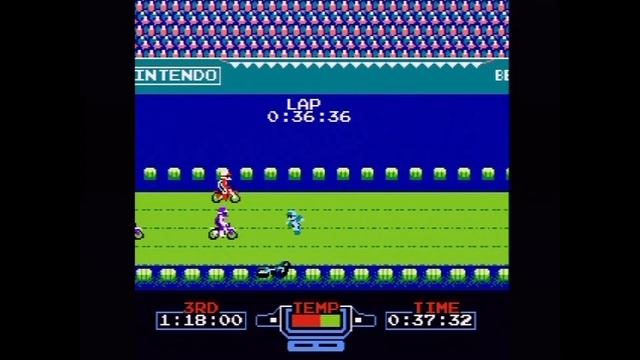 Excitebike 64 - Original Excitebike Mode (Actual N64 Capture) смотреть онлайн