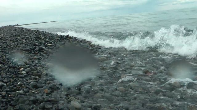 Волны Алаколя набегают на камеру. Футаж, 5 мин, качество 50p (Алаколь, 2019) смотреть онлайн