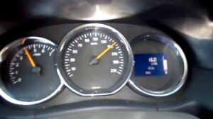 Renault Duster 1.6 114 л.с. обороты на скорости