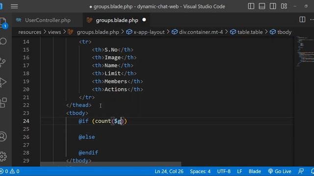 Show Chat Groups in Dynamic Chat App in Laravel - Laravel Dynamic Chat Application #14 смотреть онлайн