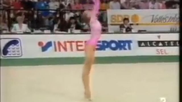 Oksana Kostina Ball AA EC 1992 смотреть онлайн