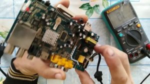 Лёгкий ремонт TV приставки на 20 каналов