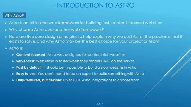 Introduction to Astro | What is Astro? | Features | Why Astro? | Use cases | Pros and cons of Astro смотреть онлайн