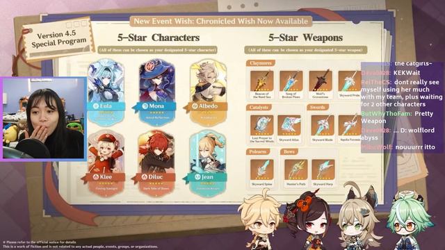 Genshin Impact 4.5 LIVESTREAM Watch Party | CHIORI HYPE смотреть онлайн