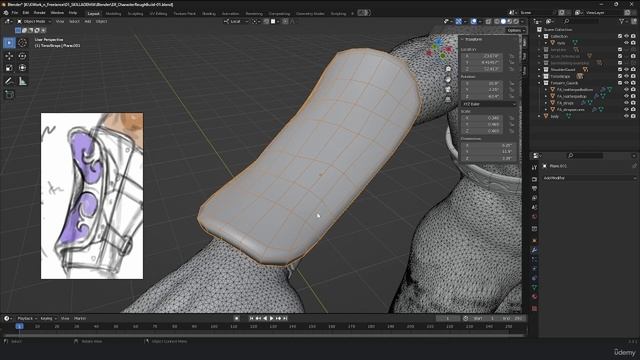36. Forearm Armor Modeling смотреть онлайн