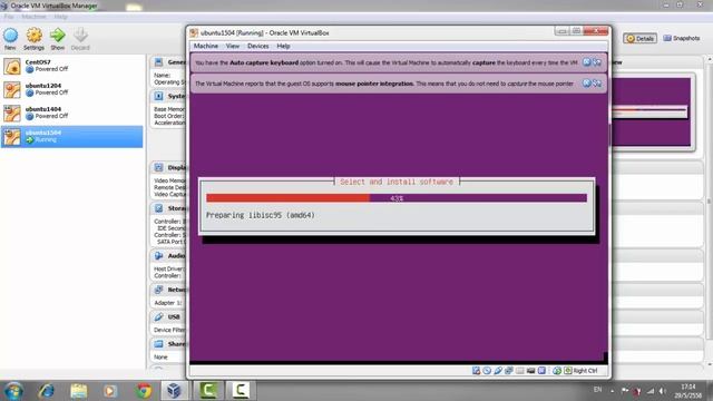การติดตั้ง Ubuntu Server 15.04 บน Oracle VM VirtualBox смотреть онлайн
