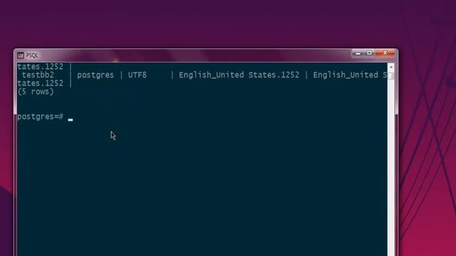 PostgreSQL UPDATE Query in Table psql Shell смотреть онлайн