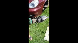 Hyundai sonata EF G4JP Akpp замена левого шруза.