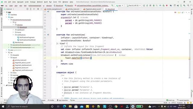Bottom Navigation Bar in Android Studio | Dr Vipin Classes смотреть онлайн