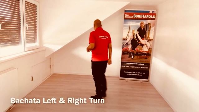 How to do the Bachata Left and Right Turn. смотреть онлайн