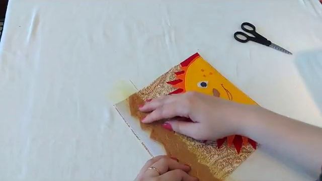 Шьем развивающую книжку из фетра своими руками. МК страница 1. смотреть онлайн