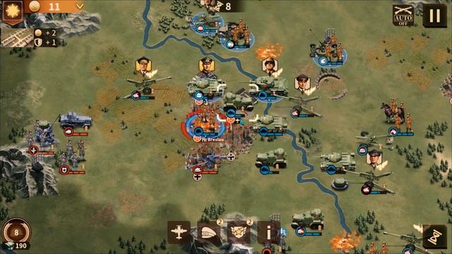 Glory of Generals 3 | Vesva-Oder Offensive | Western Front 1944 | War Master смотреть онлайн