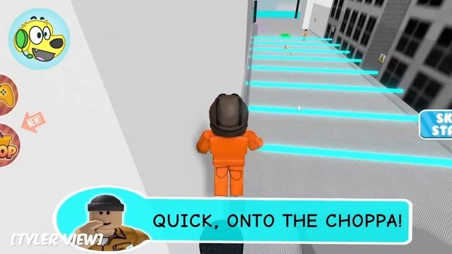 ESCAPE FROM ROBLOX JAIL! Roblox Escape Prison Obby смотреть онлайн