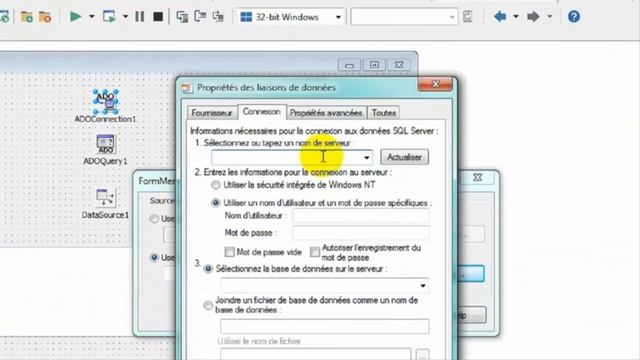 كيفية ربط قاعدة البيانات SQL server مع الدالفي Delphi بأبسط طريقة(الجزء الأول partie 1) смотреть онлайн