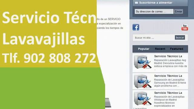 Reparación Lavavajillas Ariston Alcalá de Henares- Teléfono 902 929 59 смотреть онлайн