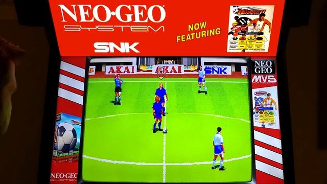 The Ultimate 11: SNK Football Championship Arcade Cabinet MAME Gameplay w/ Hypermarquee смотреть онлайн