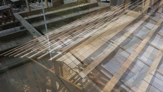 Каркасная баня- этапы стройки смотреть онлайн