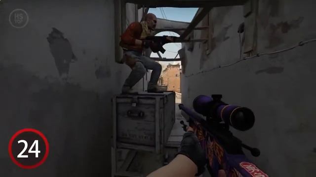 TOP 50 Tricks On DUST 2 2020. Топ 50 трюков на DUST 2 2020