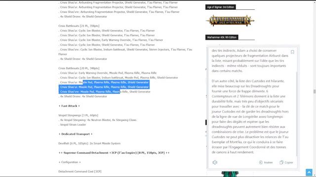[40K] Rataclysm 2022 Top Listes смотреть онлайн
