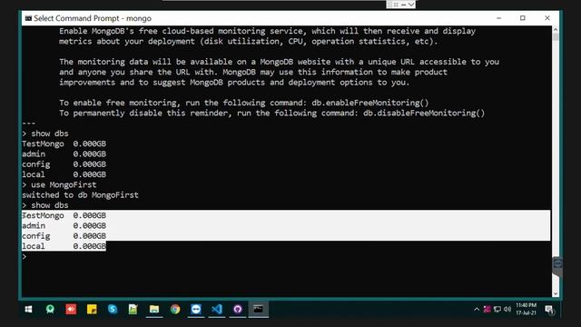 #2 create schema and insert record mongoDB смотреть онлайн