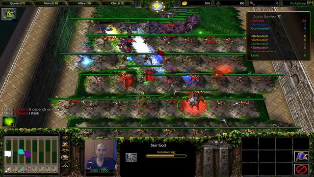 Warcraft 3 ZOATOR SURVIVAL TD FINAL | End The Map | Hidden Builder смотреть онлайн